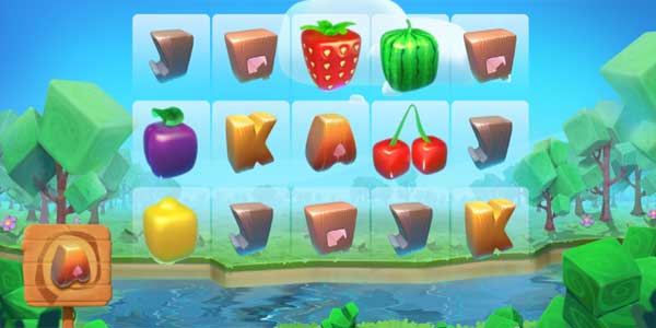 Игровой автомат Strolling Staxx: Cubic Fruits от Netent
